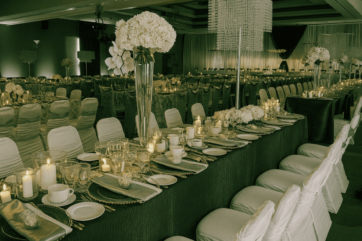 Banquet hall interior